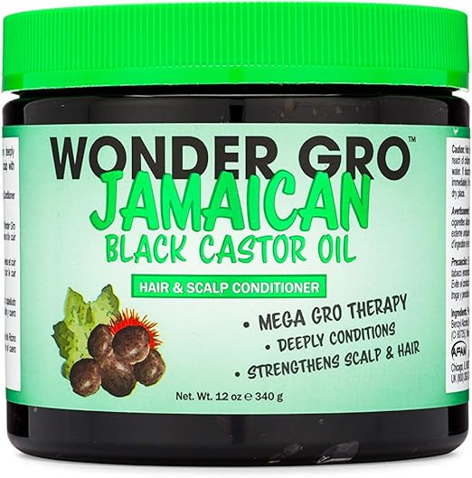WONDER GRO JAMAICAN BLACK CASTOR OIL HAIR CONDITIONER 12OZ/6PK