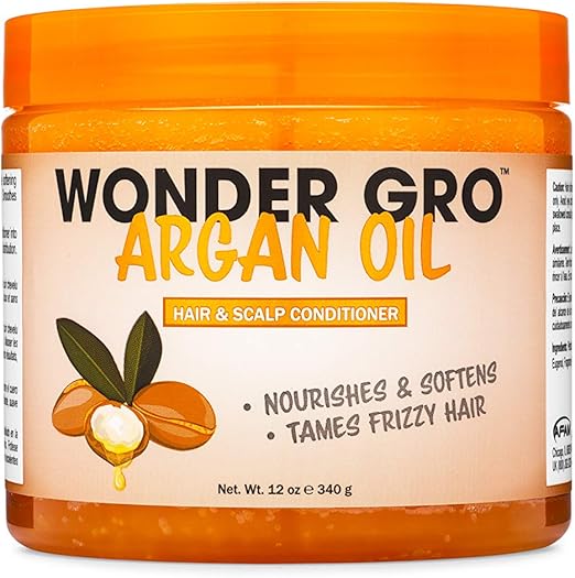 WONDER GRO ARGAN OIL HAIR & SCALP CONDITIONER 12OZ