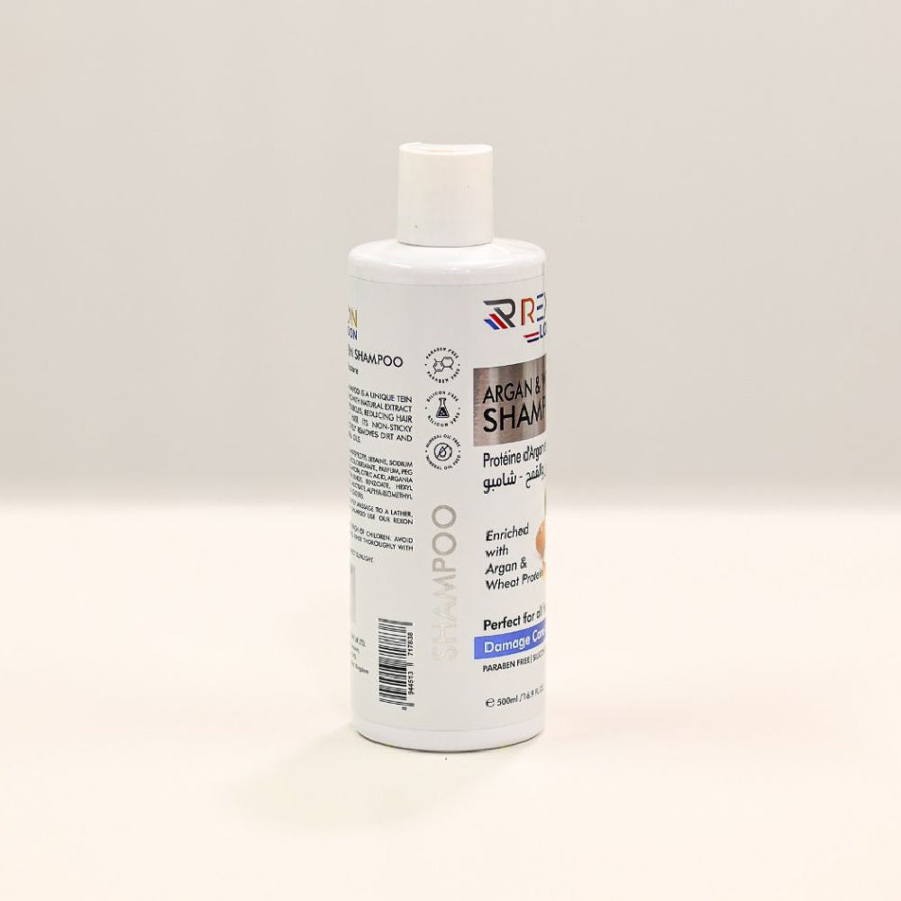 Argan & Wheat Protein Shampoo - 500 Ml (Rexon)