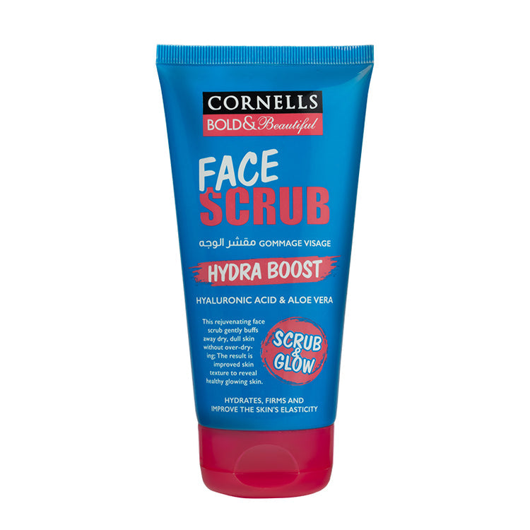 CORNELLS BOLD & BEAUTIFUL HYDRA BOOST FACE SCRUB - 150ML