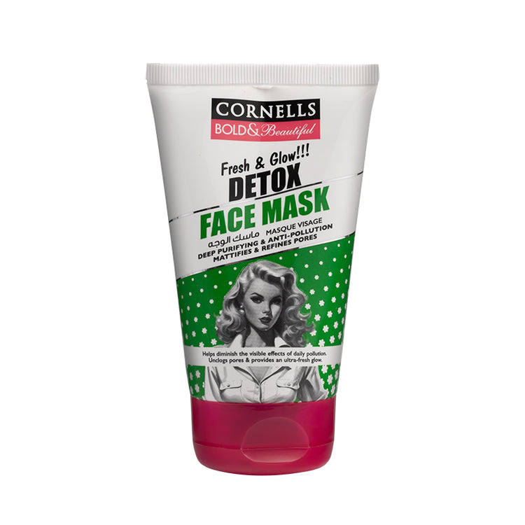 CORNELLS BOLD & BEAUTIFUL DETOX FACE MASK - 150G