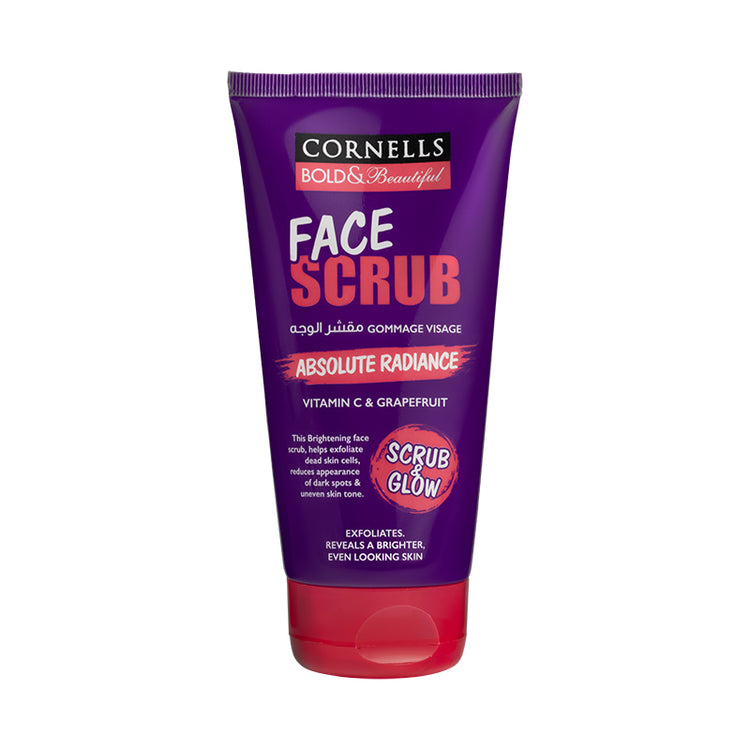 CORNELLS BOLD & BEAUTIFUL ABSOLUTE FACE SCRUB - 150ML