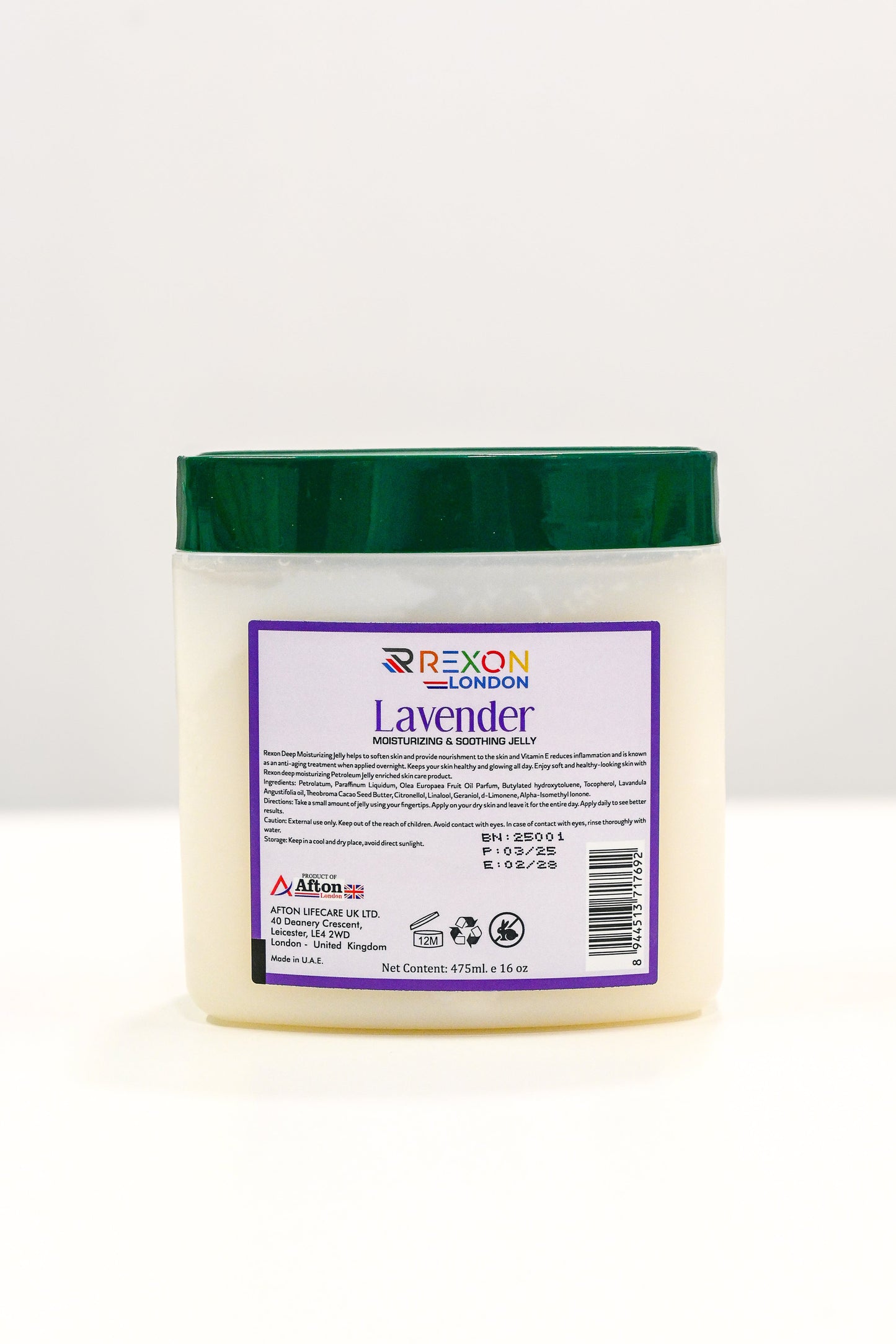 REXON M&S JELLY - LAVENDER 475ML