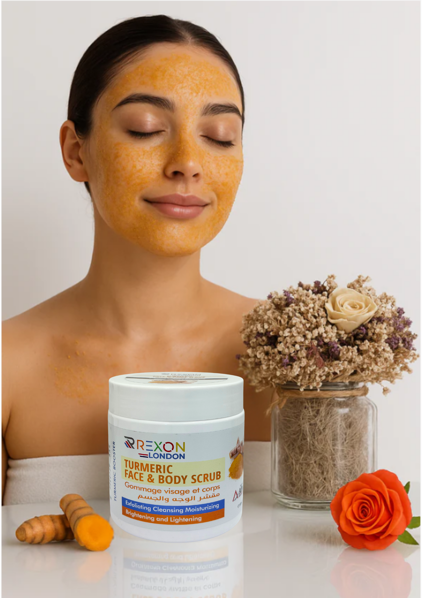 Turmeric Face & Body Scrub