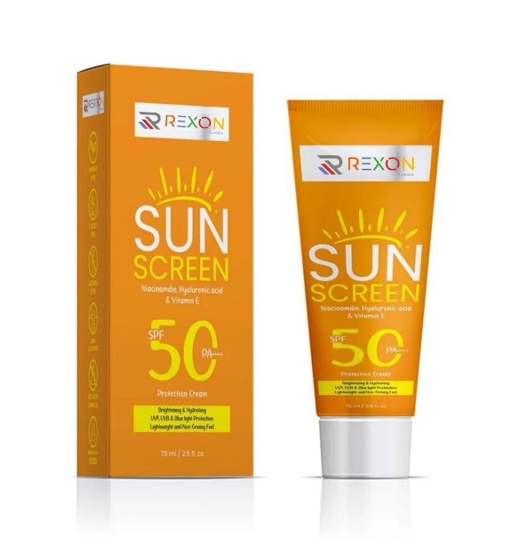 SPF 50 Sunscreen With Niacinamide, Hyaluronic Acid & Vitamin E