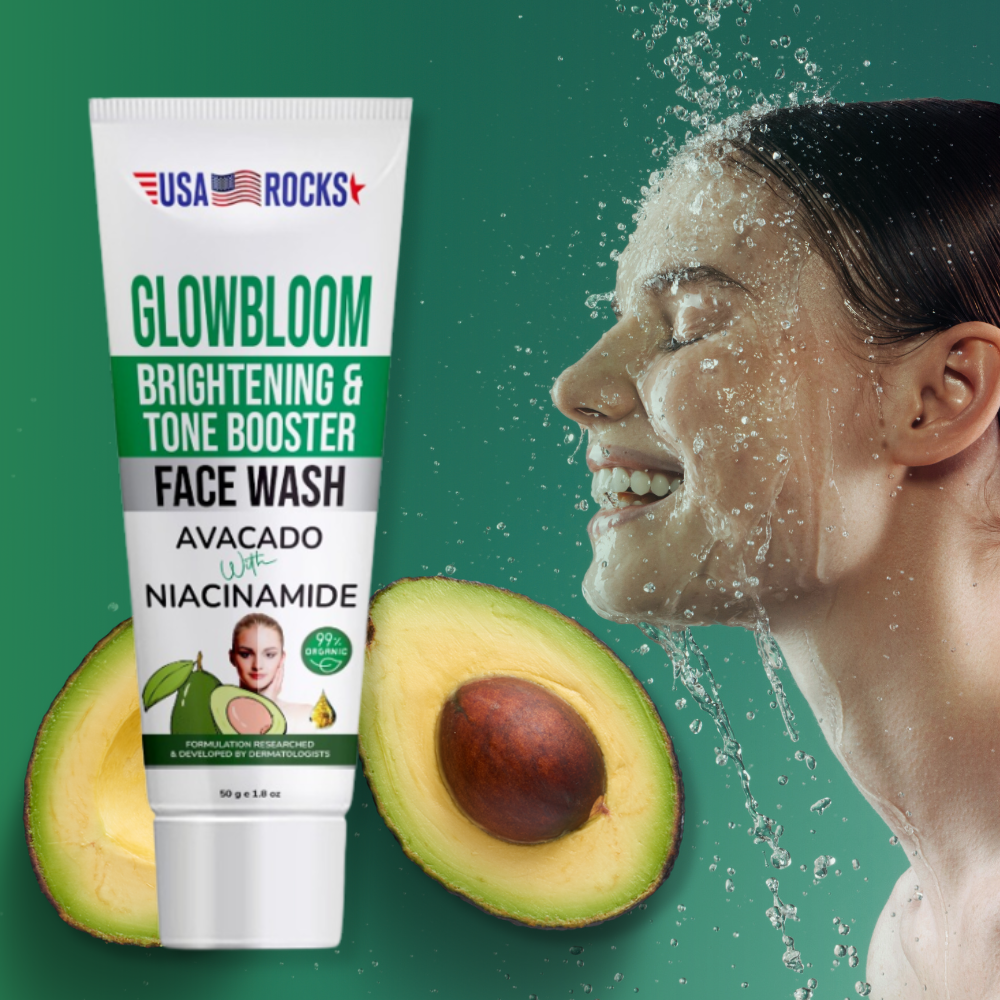 USA ROCKS AVOCADO WITH NIACINAMIDE FACEWASH
