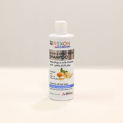 Argan & Wheat Protein Shampoo - 500 Ml (Rexon)