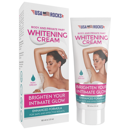 USA ROCKS WHITENING CREAM - INTIMATE GLOW 60ML