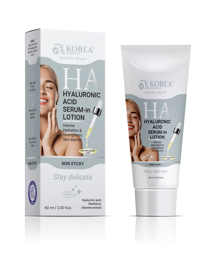 lightweight hydrating serum texture with hyaluronic acid for deep moisture and non-sticky finish