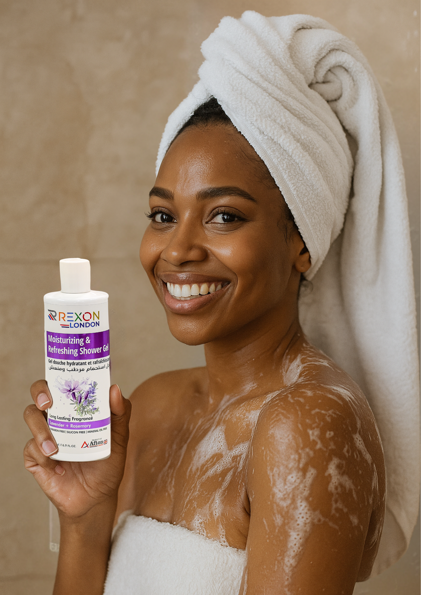Lavender Shower Gel- 500 Ml (Rexon)