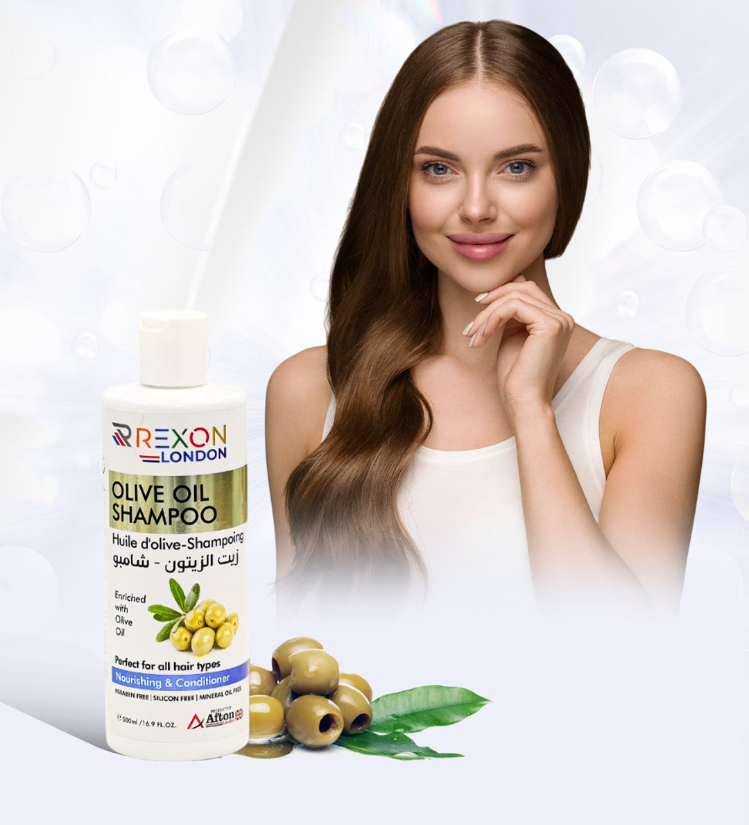 Olive Oil Shampoo- 500 Ml (Rexon)