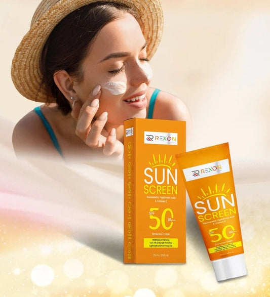 SPF 50 Sunscreen With Niacinamide, Hyaluronic Acid & Vitamin E