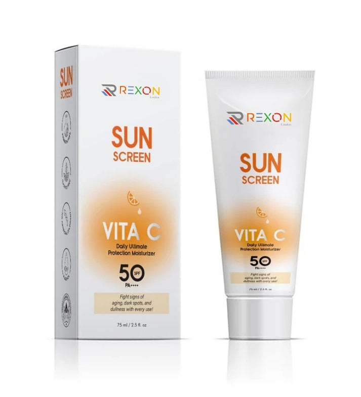 SPF 50 With Ceramide, Vitamin C And Papaya Extract