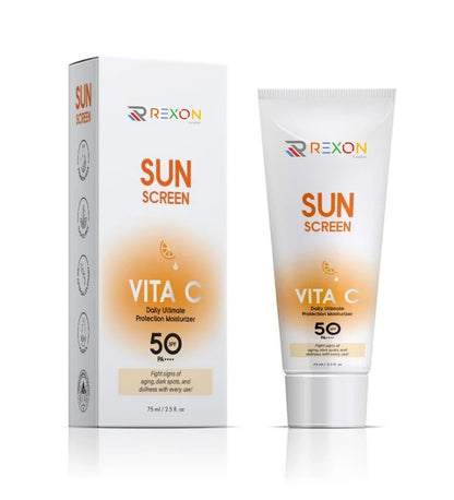 SPF 50 With Ceramide, Vitamin C And Papaya Extract