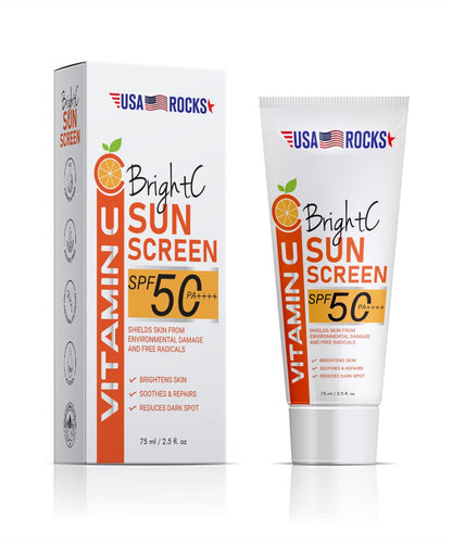 USA ROCKS SUNSCREEN SPF 50++++ WITH VIT C