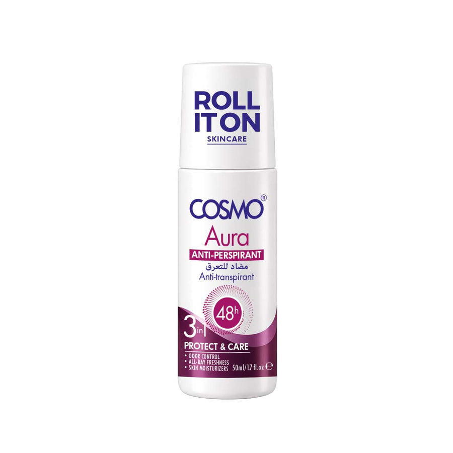COSMO ANTI-PERSPIRANT ROLL IT ON DEO AURA 50ML
