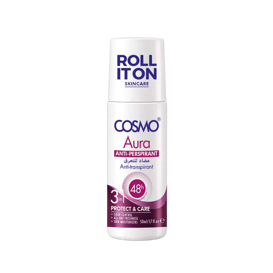 COSMO ANTI-PERSPIRANT ROLL IT ON DEO AURA 50ML
