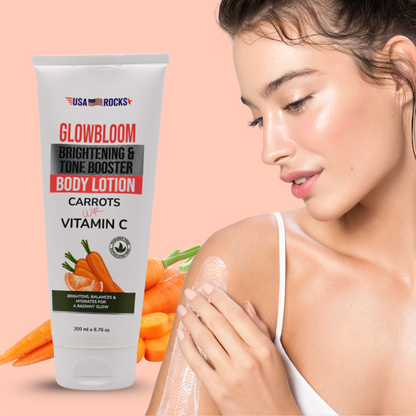 USA ROCKS CARROTS WITH VIT C BODY LOTION 200ML