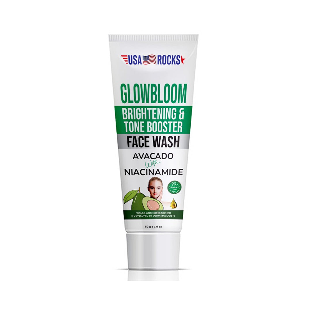 USA ROCKS AVOCADO WITH NIACINAMIDE FACEWASH