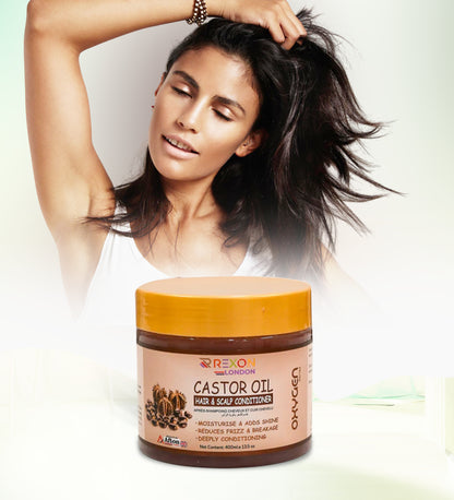 REXON HAIR & SCALP COND - CASTOR OIL 400ML