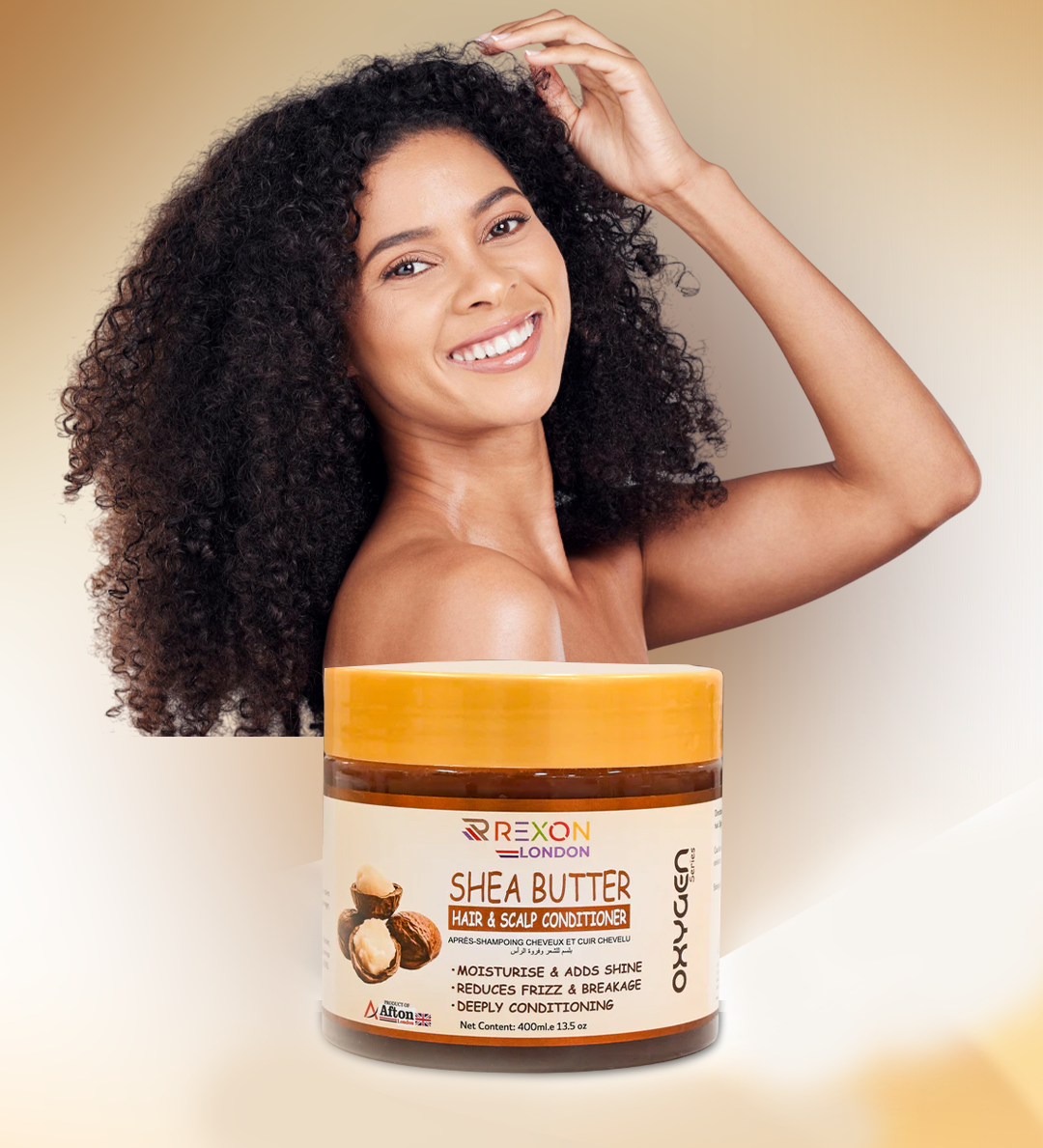REXON HAIR & SCALP COND - SHEA BUTTER 400ML