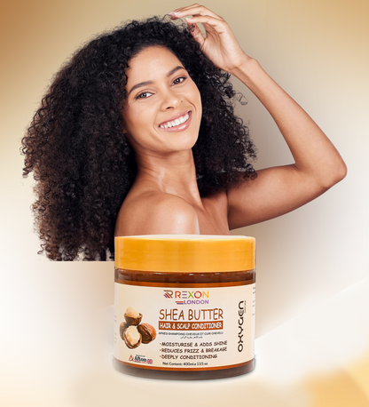 REXON HAIR & SCALP COND - SHEA BUTTER 400ML