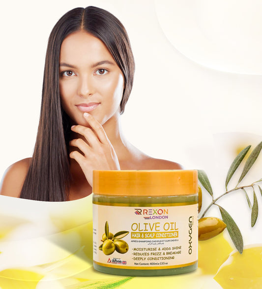 REXON HAIR & SCALP COND - OLIVE OIL 400ML