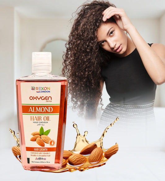 REXON HAIR OIL - ALMOND 225ML