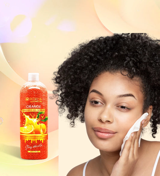 Orange Shower Gel Scrub