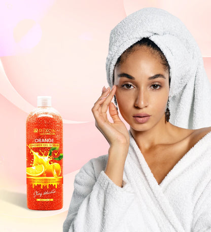 Orange Shower Gel Scrub