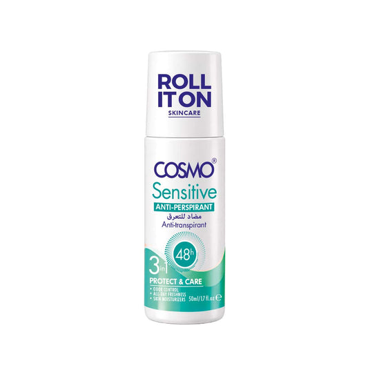 COSMO ANTI-PERSPIRANT ROLL IT ON DEO SENSITIVE 50ML