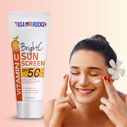USA ROCKS SUNSCREEN SPF 50++++ WITH VIT C