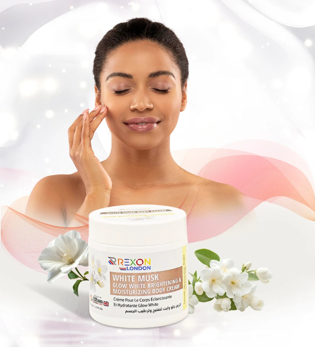 White Musk- Glow White Brightening & Moisturizing Body Cream